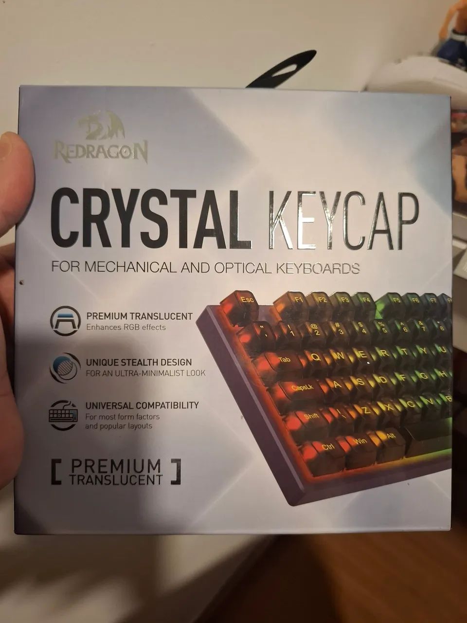 Crystal Keycap Radragon Abnt2