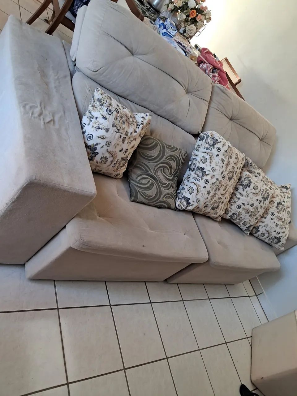 Sofá semi-novo
