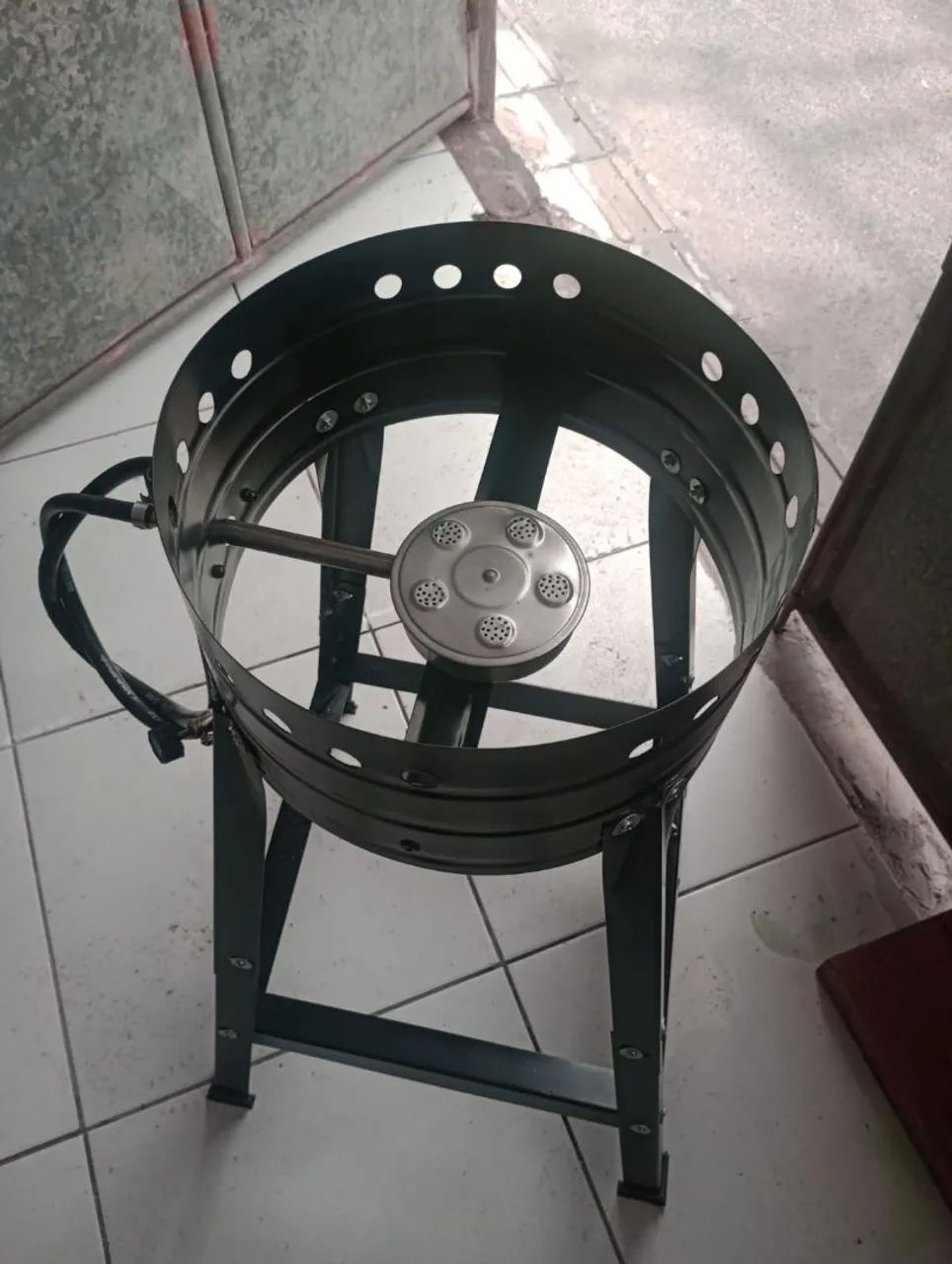 Fogão e tacho acarajé salgados  - Foto 3