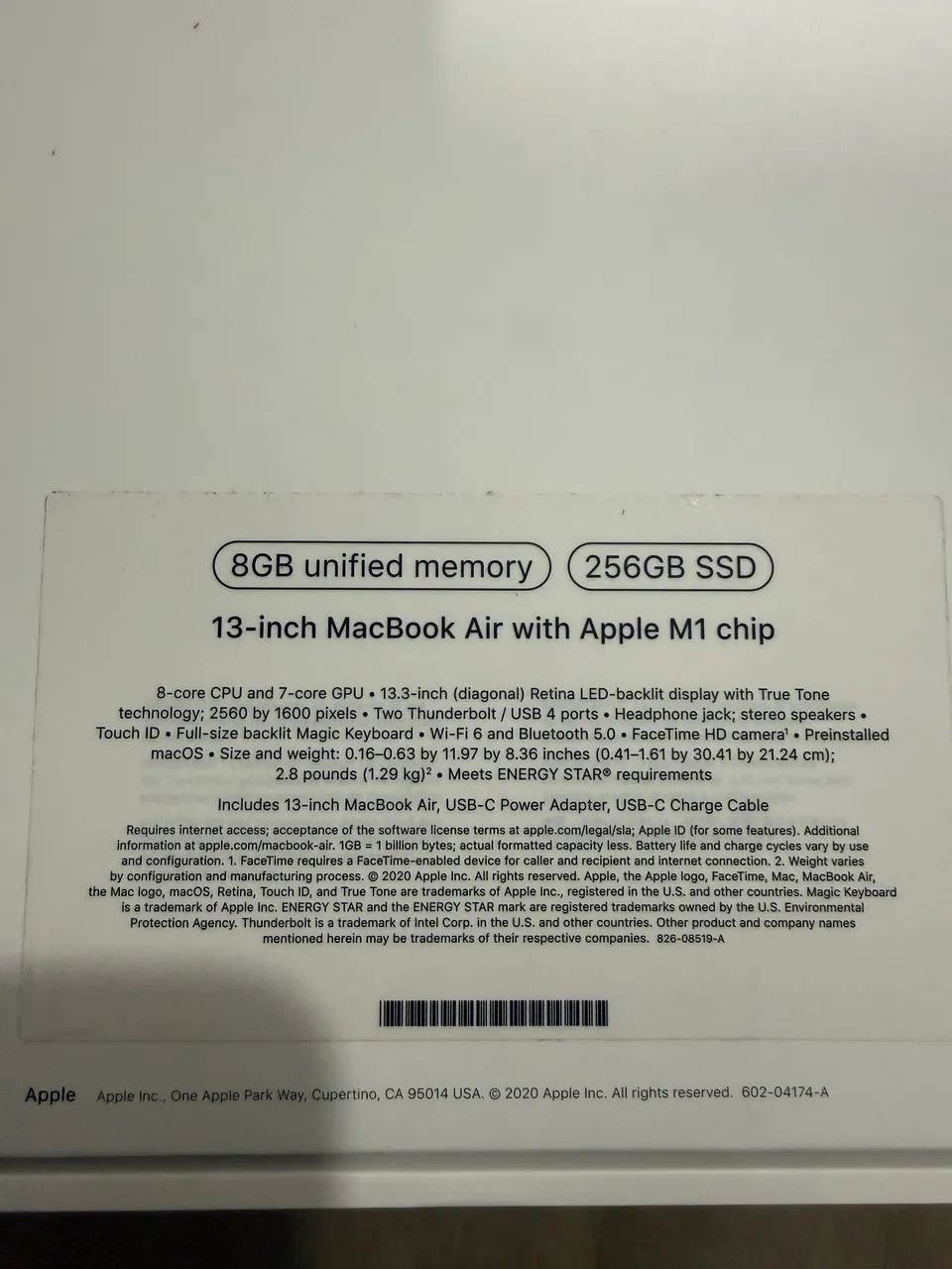 Mac book Air 13 8GB 256GB SSD - Foto 3