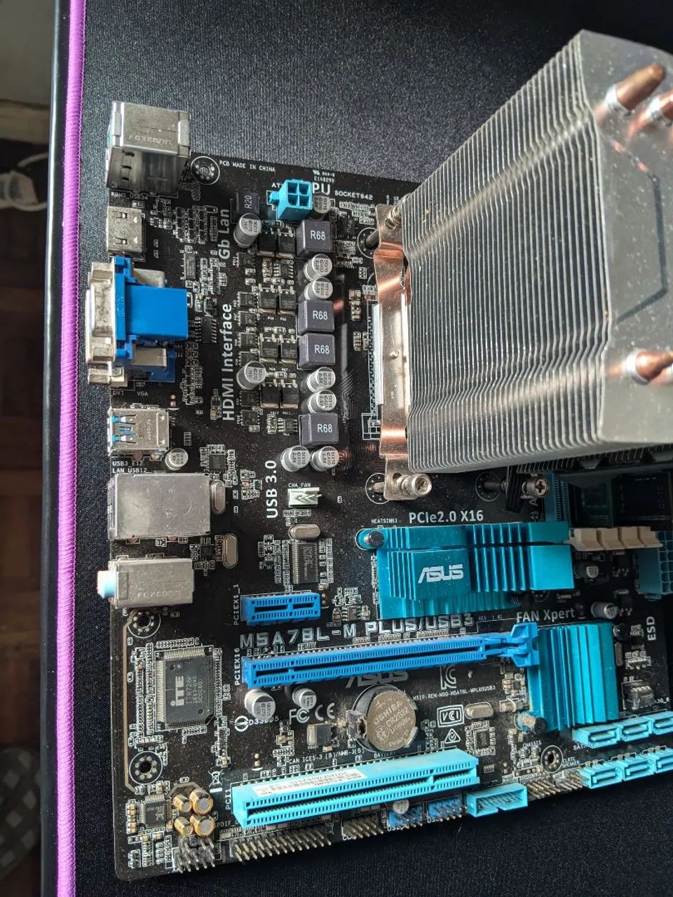 Placa mãe Asus + FX 6300 + 16gb de RAM  - Foto 4
