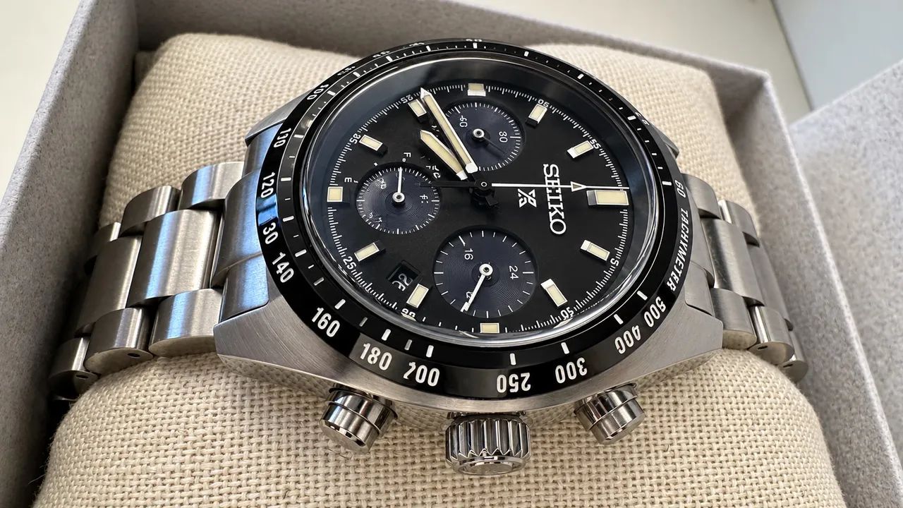 SEIKO PROSPEX SPEEDTIMER PRETO RARO - Foto 2