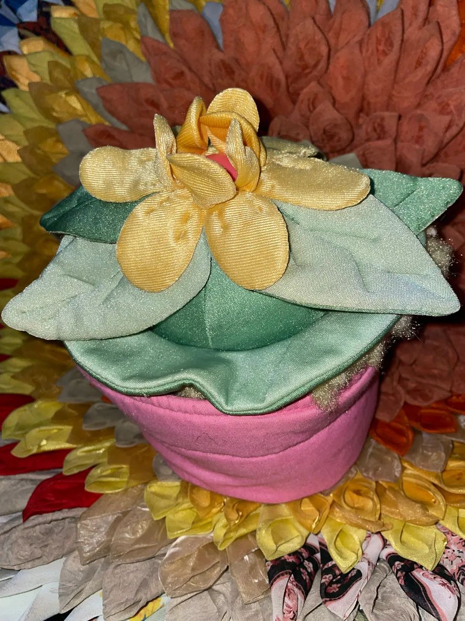 Boneca menina flor antiga estrela - Foto 4