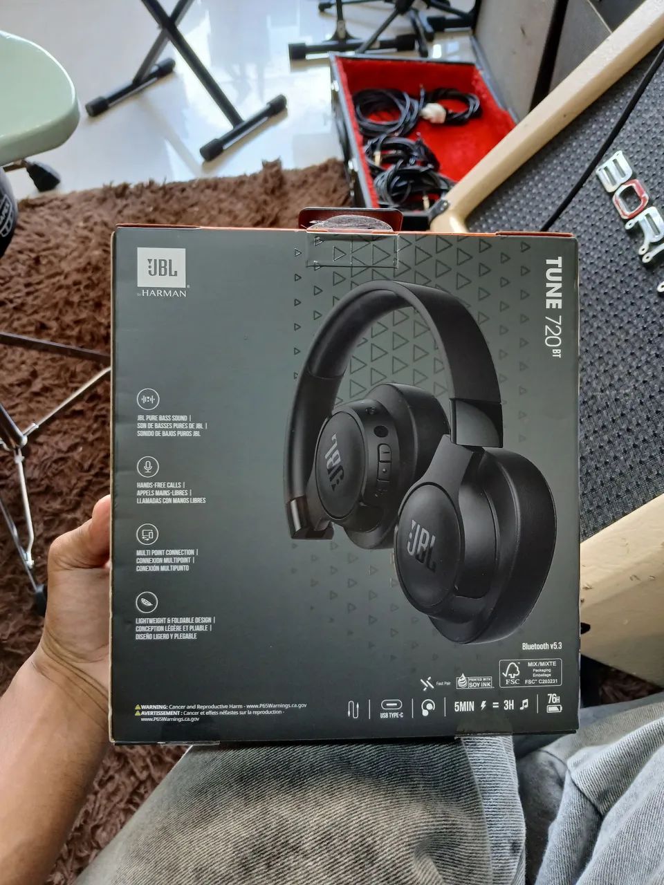 FONE JBL TUNE 720 ORIGINAL - Foto 2