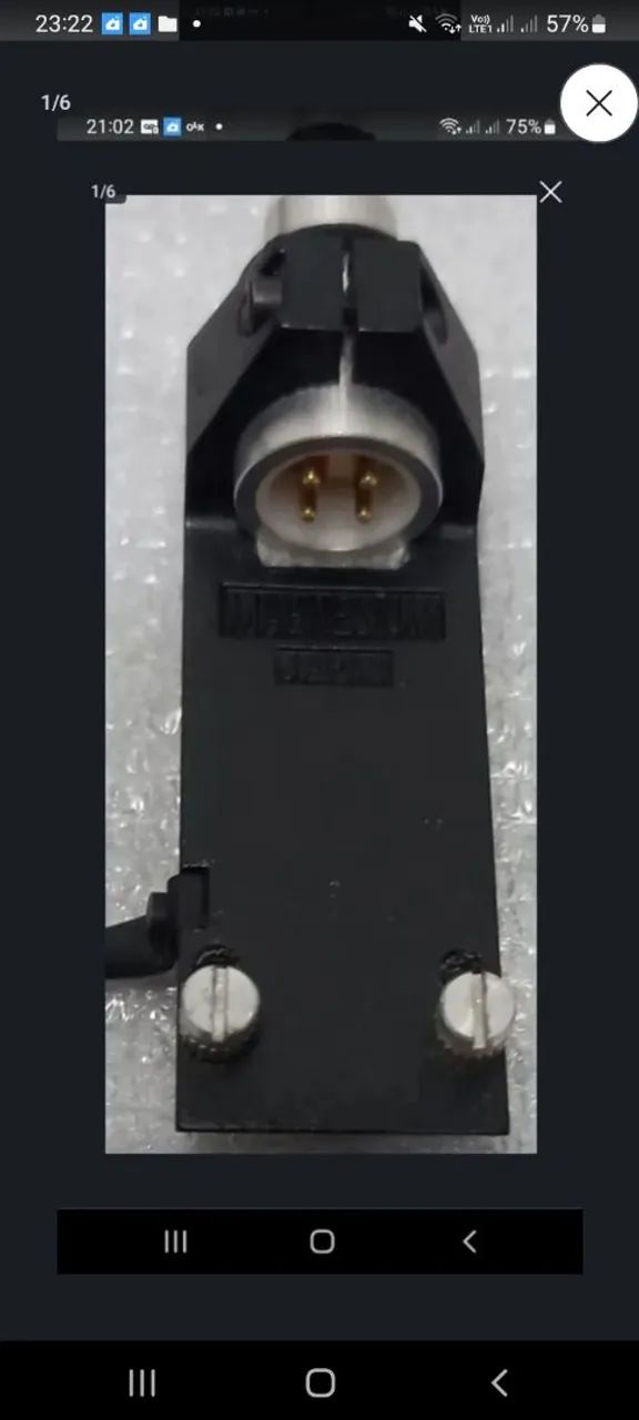HEADSHELL DE MAGNESIUM  MADE IN JAPAN  - Foto 5