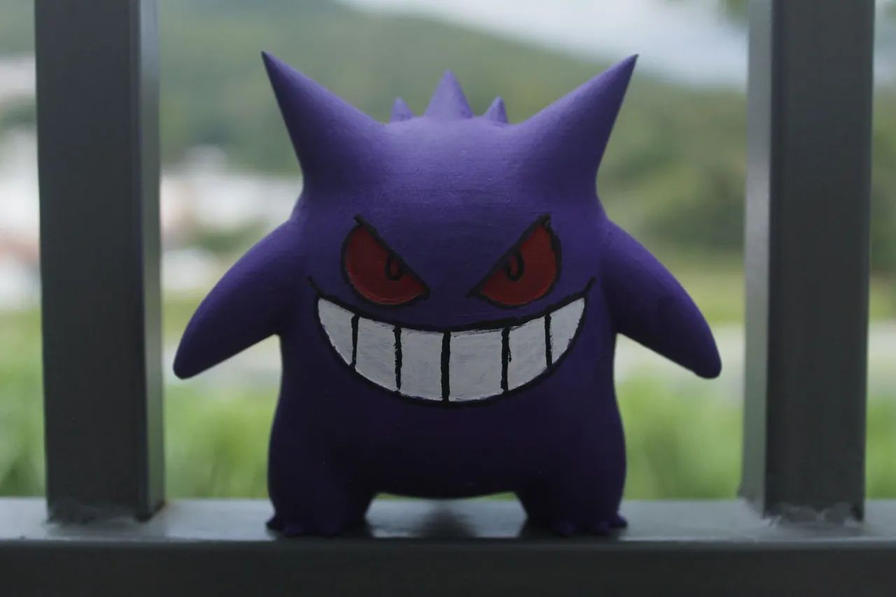 Estátua Pokémon Gengar - Decoração Geek