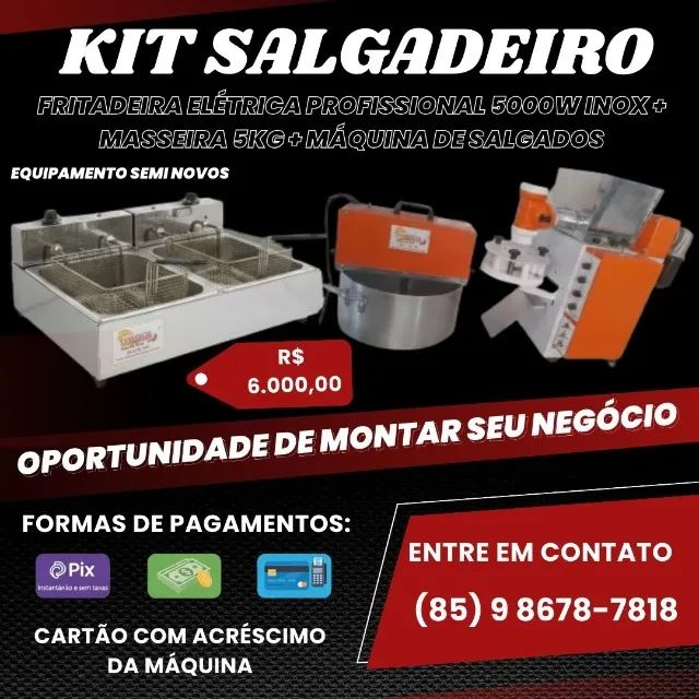 KIT SALGADEIRO