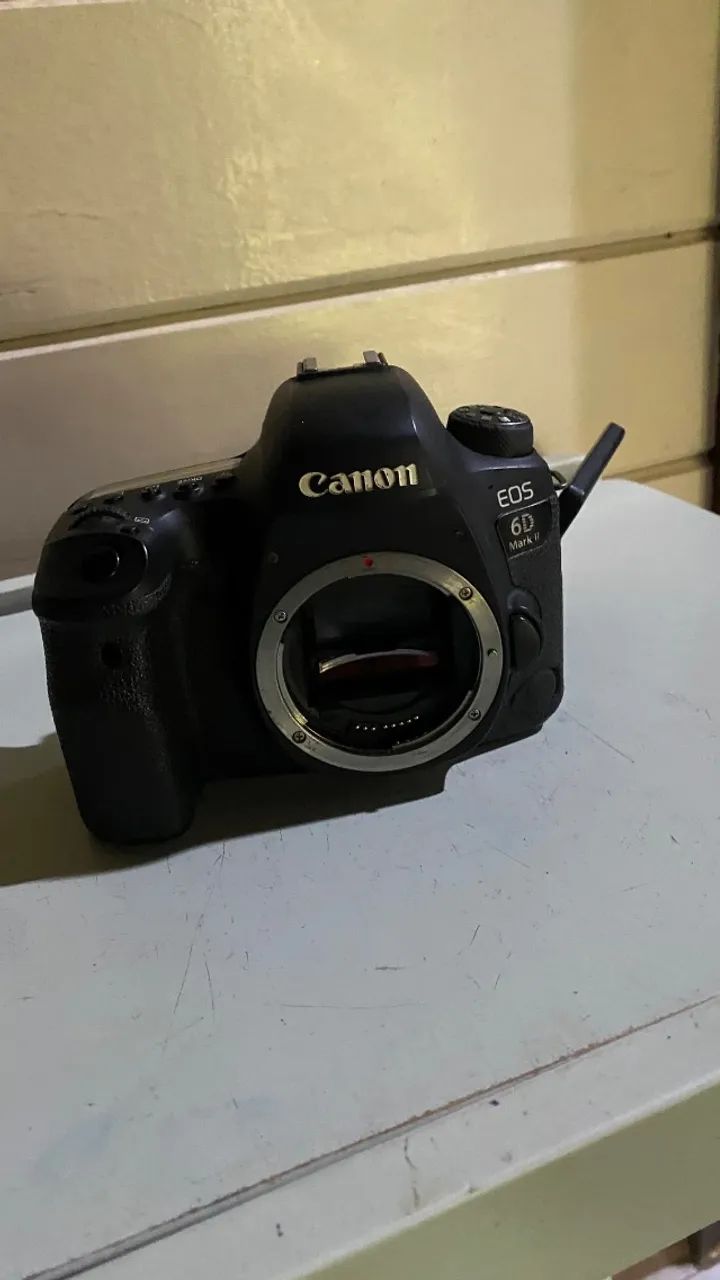 Canon 6dmark 2 e lente fish eye