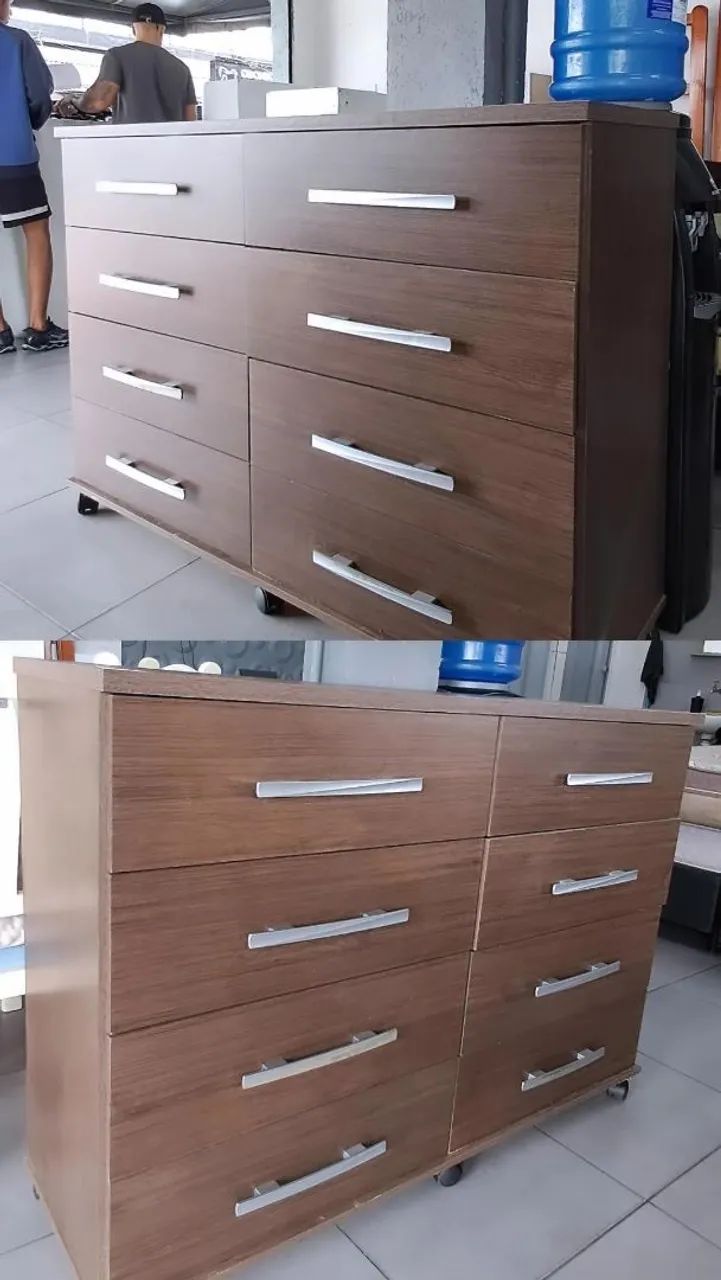 Cômoda 8 gavetas 