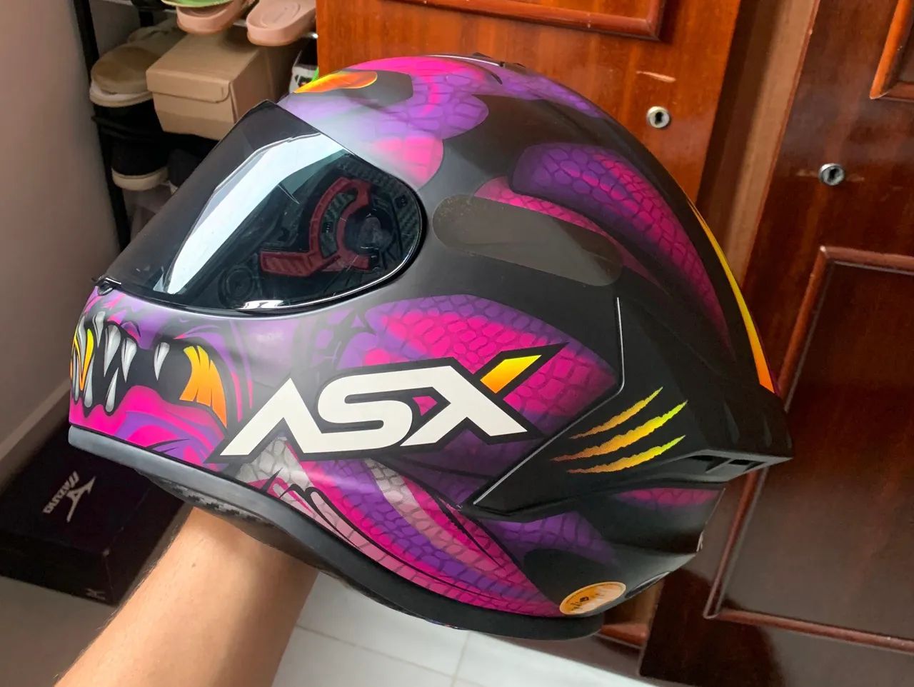Capacete ASX (NOVO) - Foto 2
