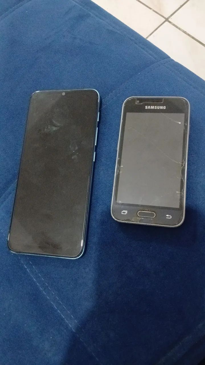 Vendo 2 celular ( 1 j1, e 1Moto E20)  zap *16 - Foto 2