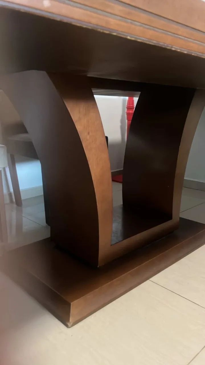 MESA DE JANTAR MADEIRA 2,20M - Foto 4