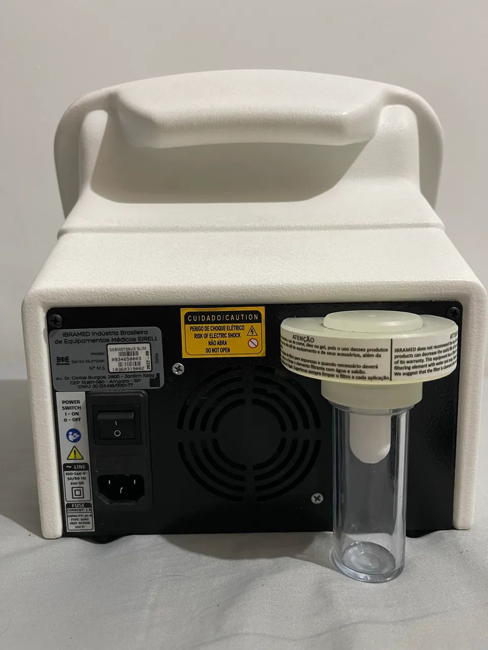 Dermotonus Slim Aparelho de Endermo e Vacuoterapia - Ibramed - Diamante - Foto 3