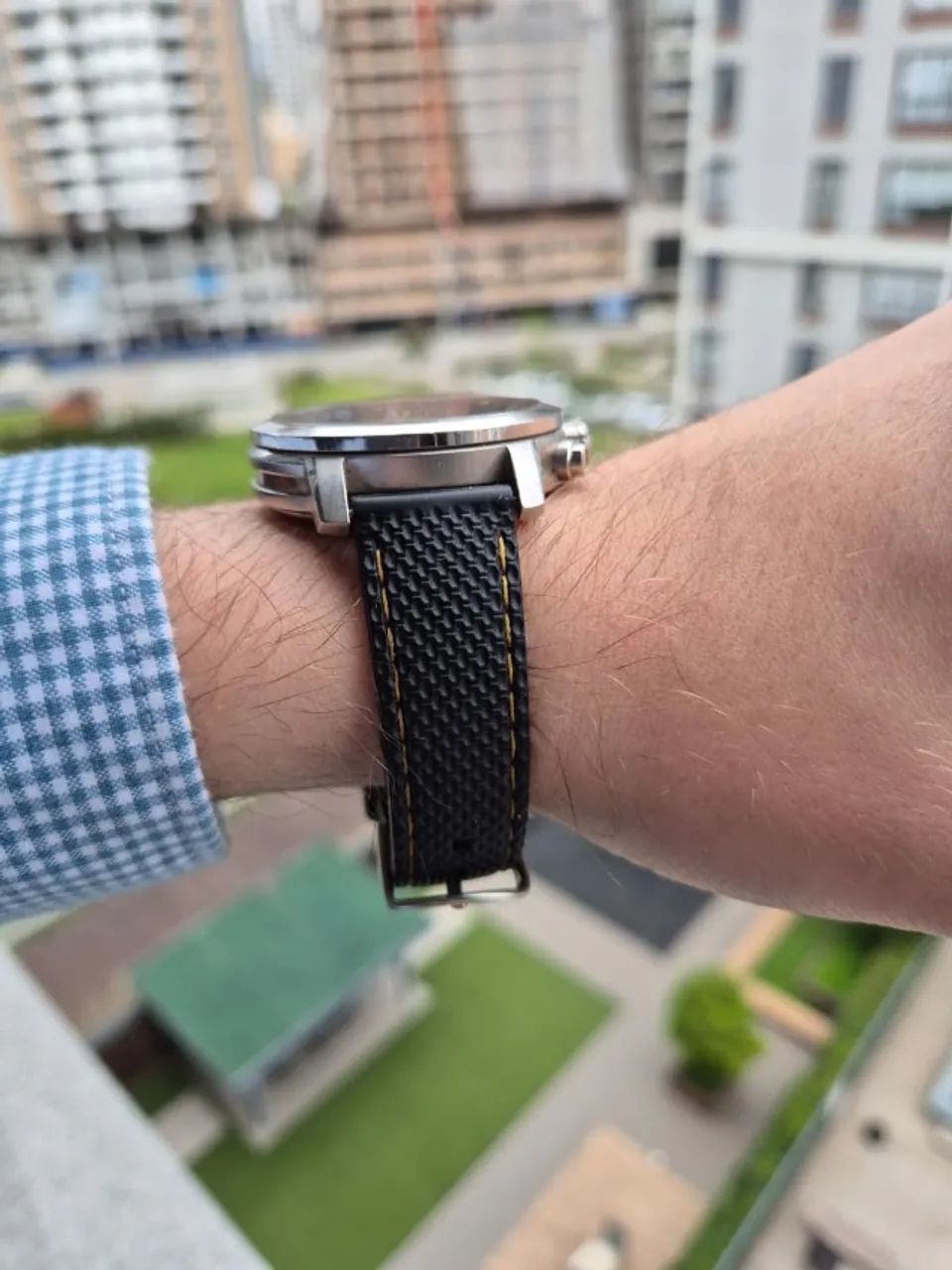 Tissot PRC 200 (T055417A), pulseira em borracha e recém revisado - Foto 5