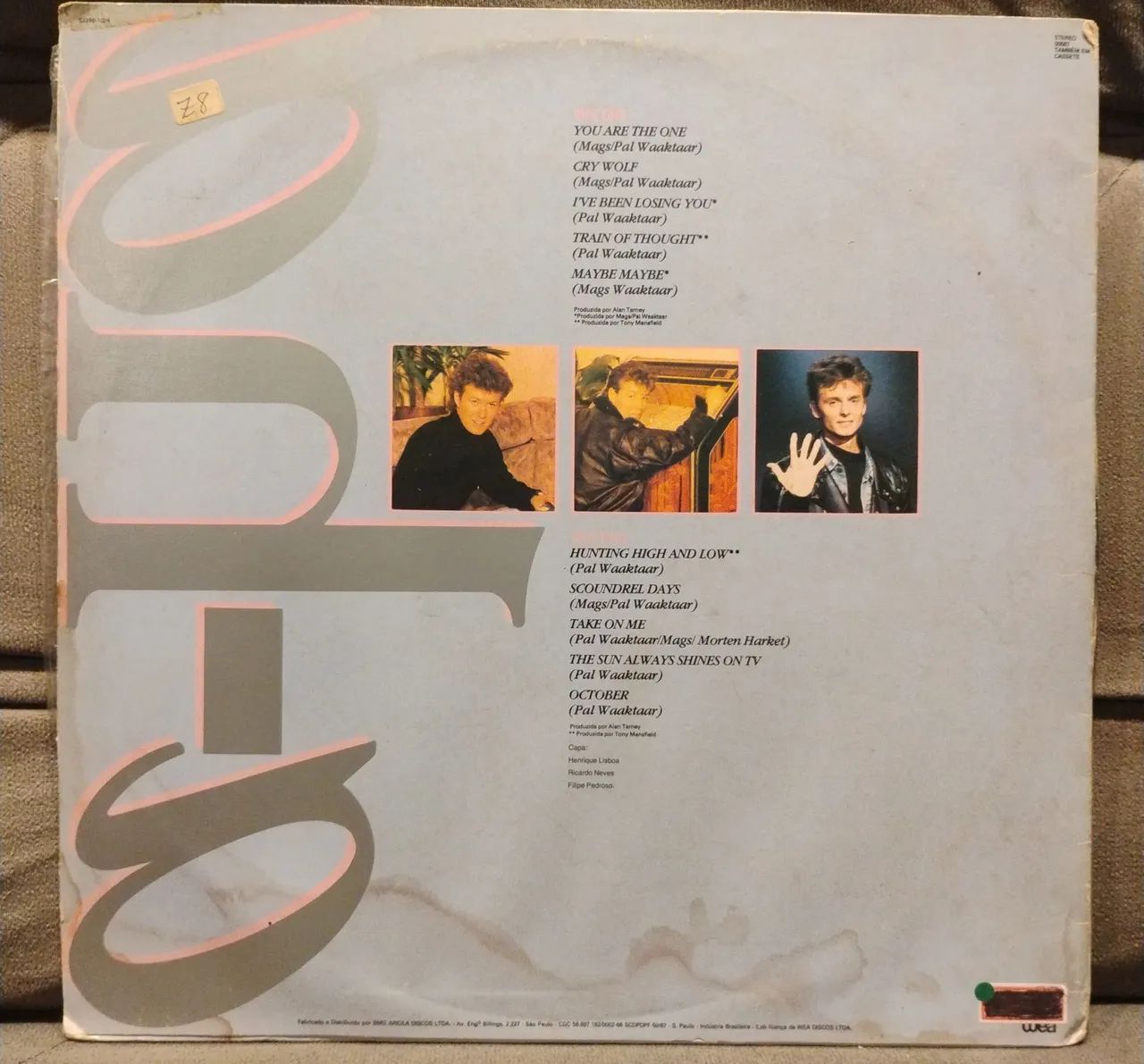 Vinil A-Ha - On Tour in Brazil (Disco, LP) - Foto 2