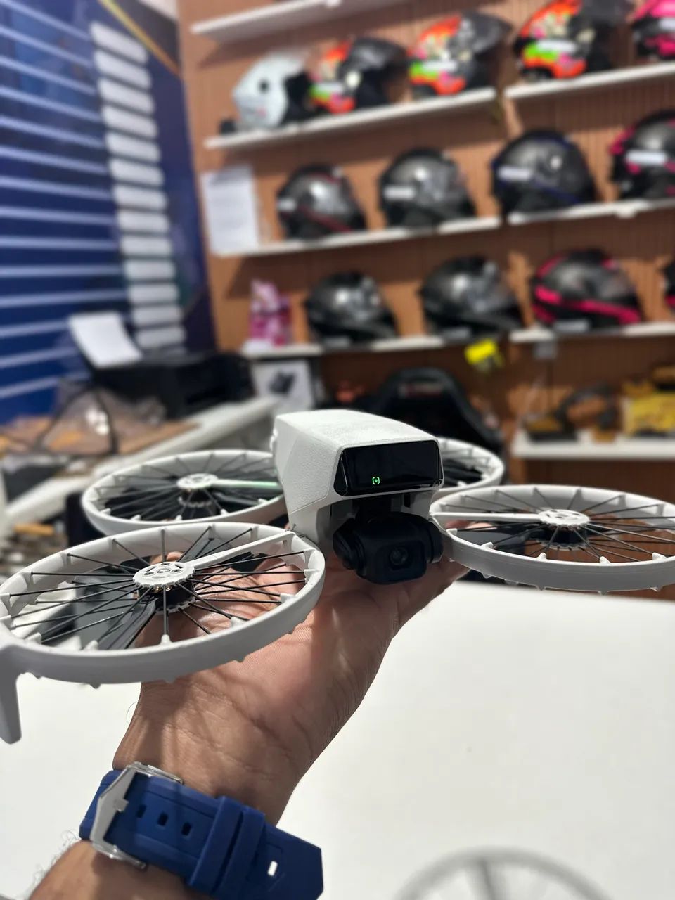 Drone dji flip + controle + bolsa - Foto 2