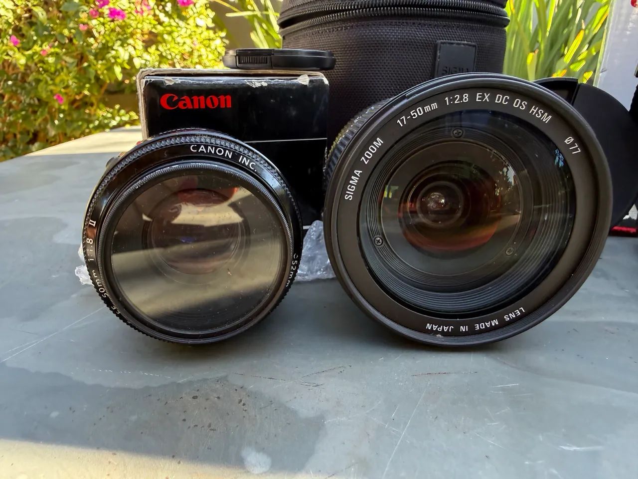 Cânon EOS 60D com duas lentes de acessórios  - Foto 4