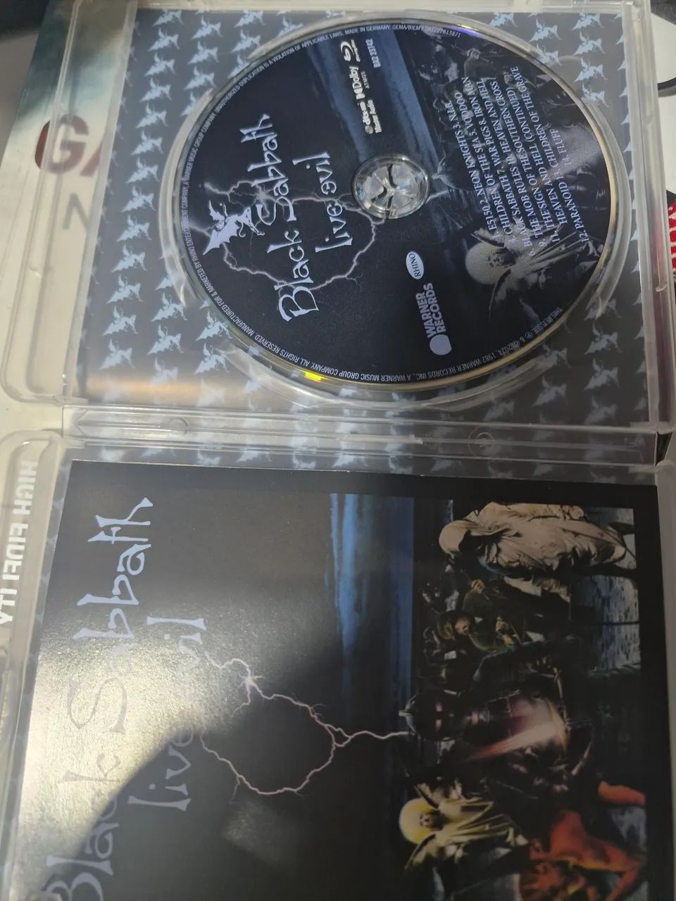 Black Sabbath_Blu-ray áudio_Live Evil - Foto 3