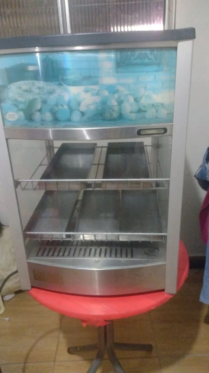 Estufa quente de salgados com led - Foto 2