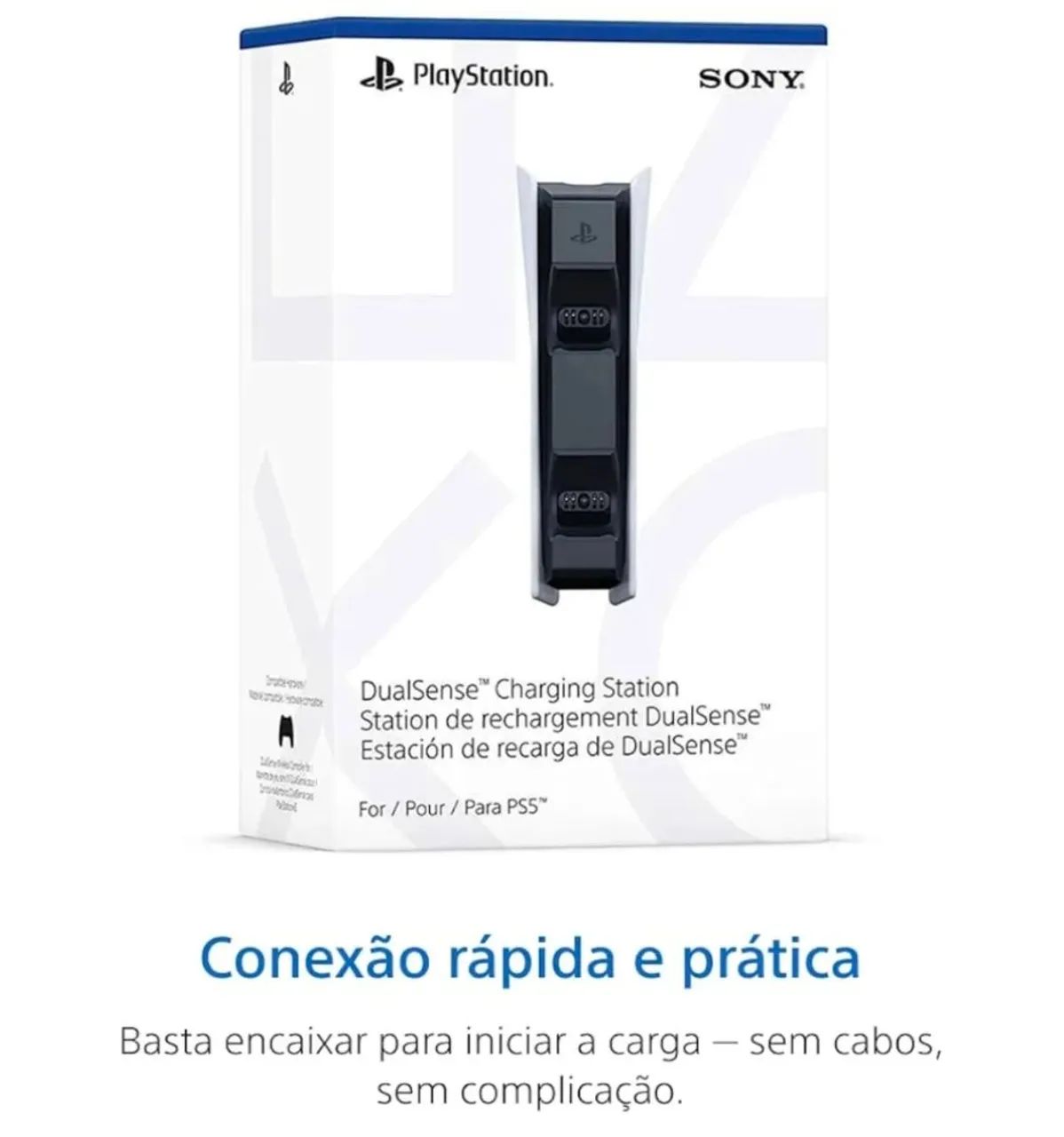 Base de carregamento  do dualsense Playstation 5 - Foto 4