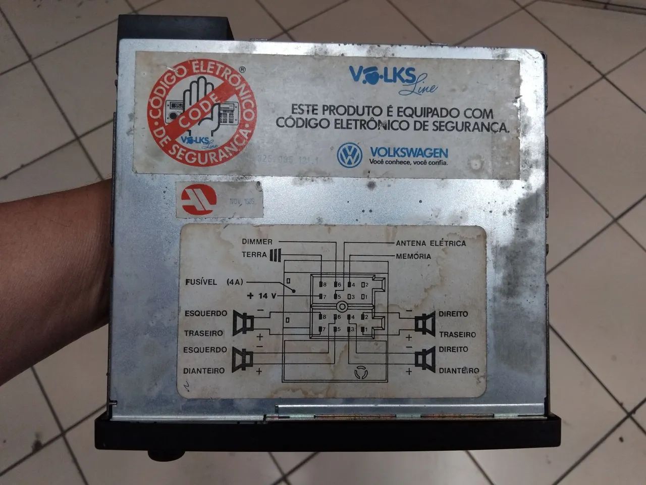 Rádio Bosch Volksline ETR - Foto 2