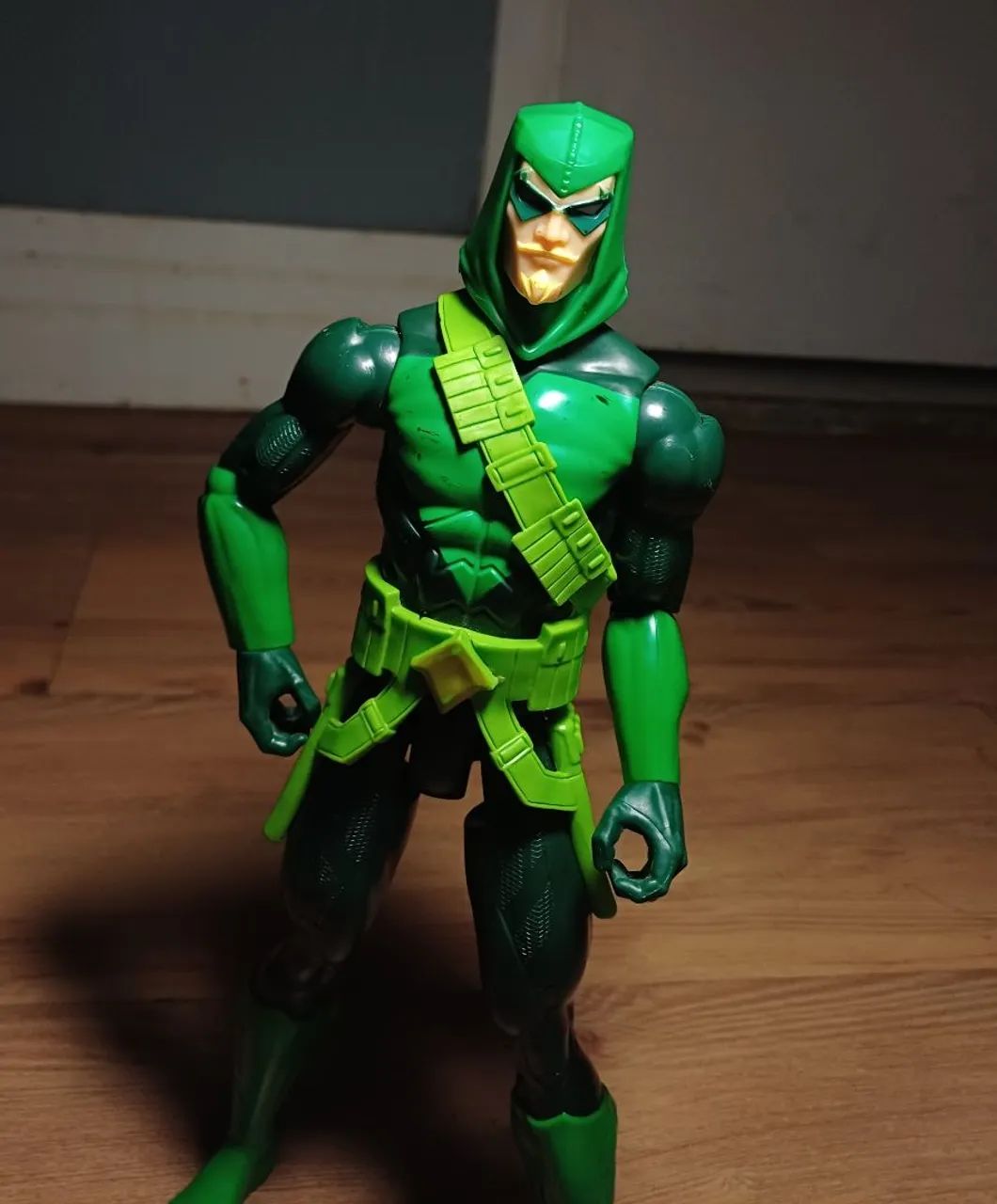 Boneco Arqueiro Verde Green Arrow DC Comics Mattel 30cm - Foto 2