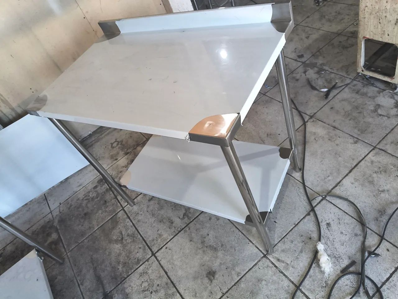 Bancada inox nova 