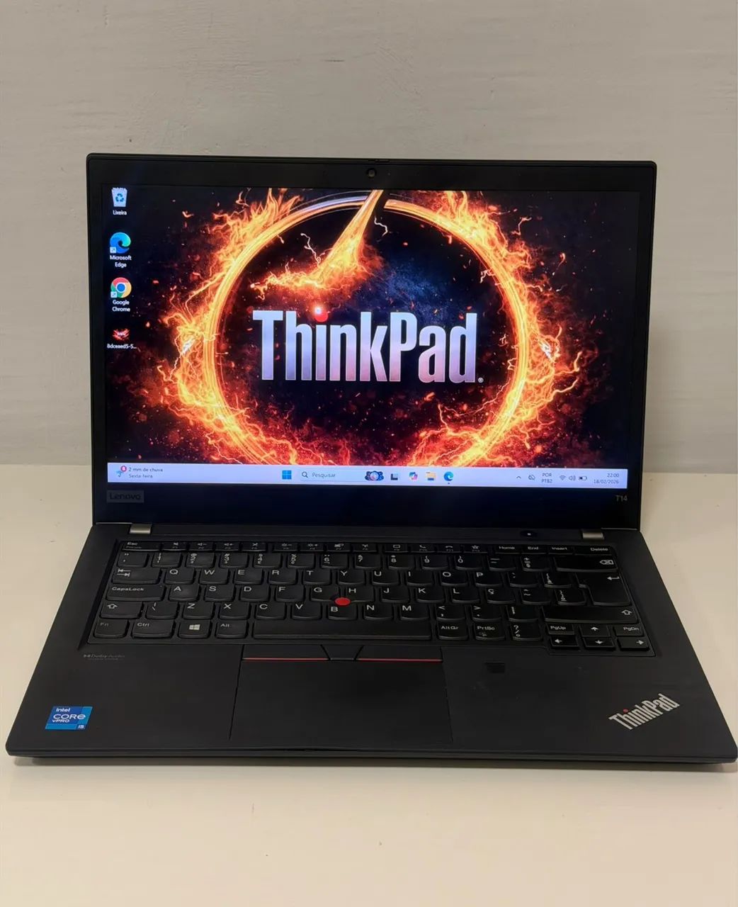 Notebook Lenovo ThinkPad i5 11Th Gen 16GB RAM 256Ssd NVMe + Intel