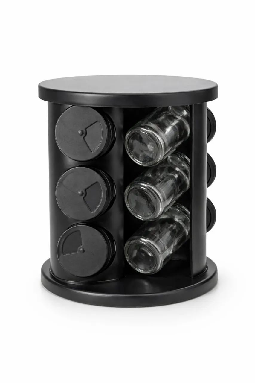 Porta-temperos giratório