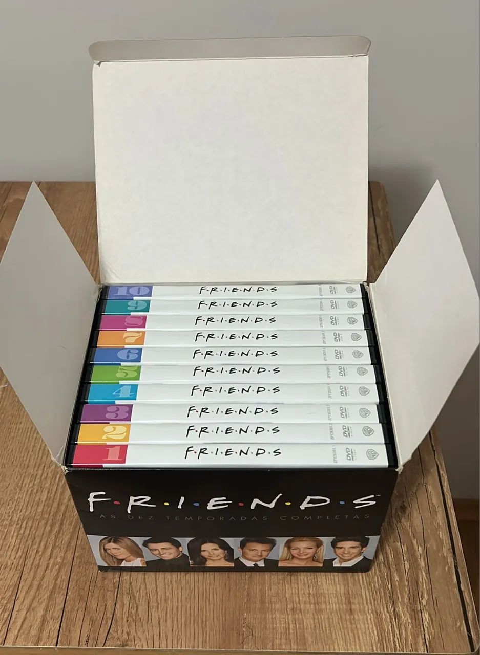 Box Friends DVD - Série Completa - DVD, Blu-Ray e Vídeo Cassete