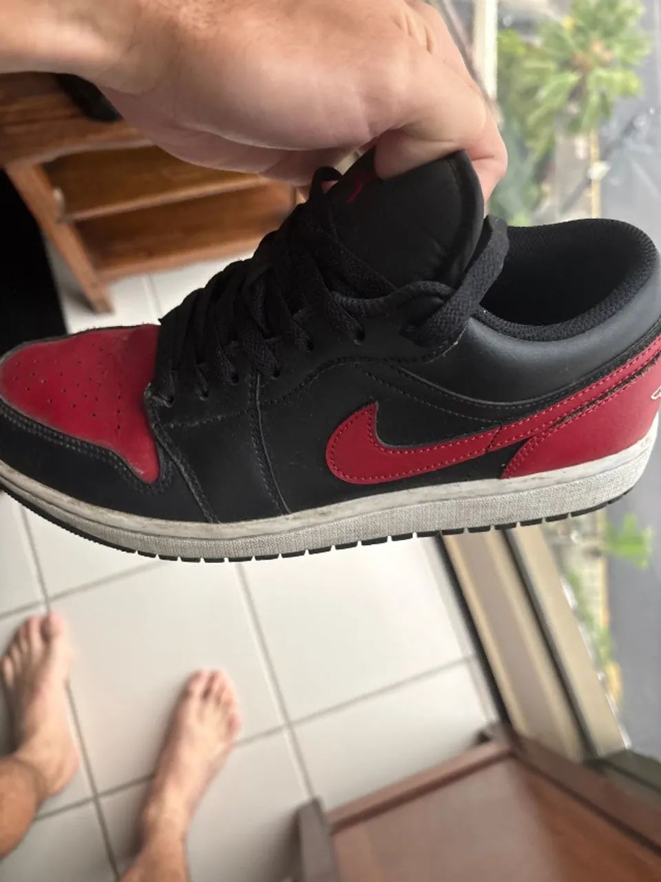 Nike Air jordan 1 low ?bred? - Foto 2