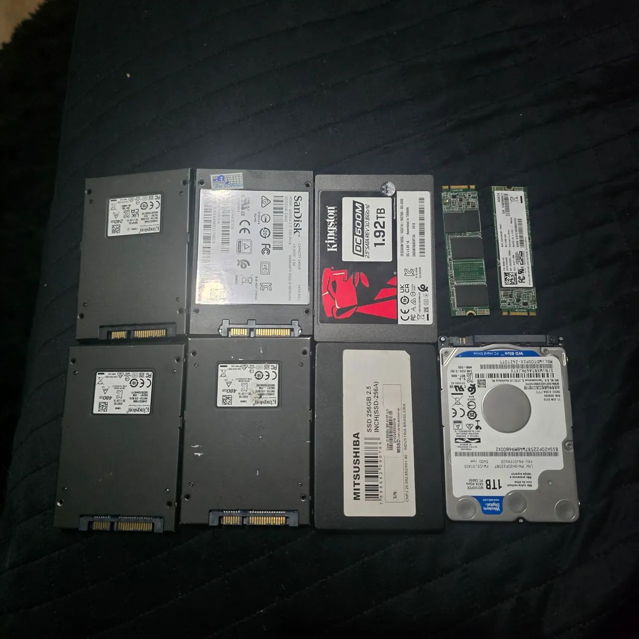 Lote HD SSD e M2428512906209536000