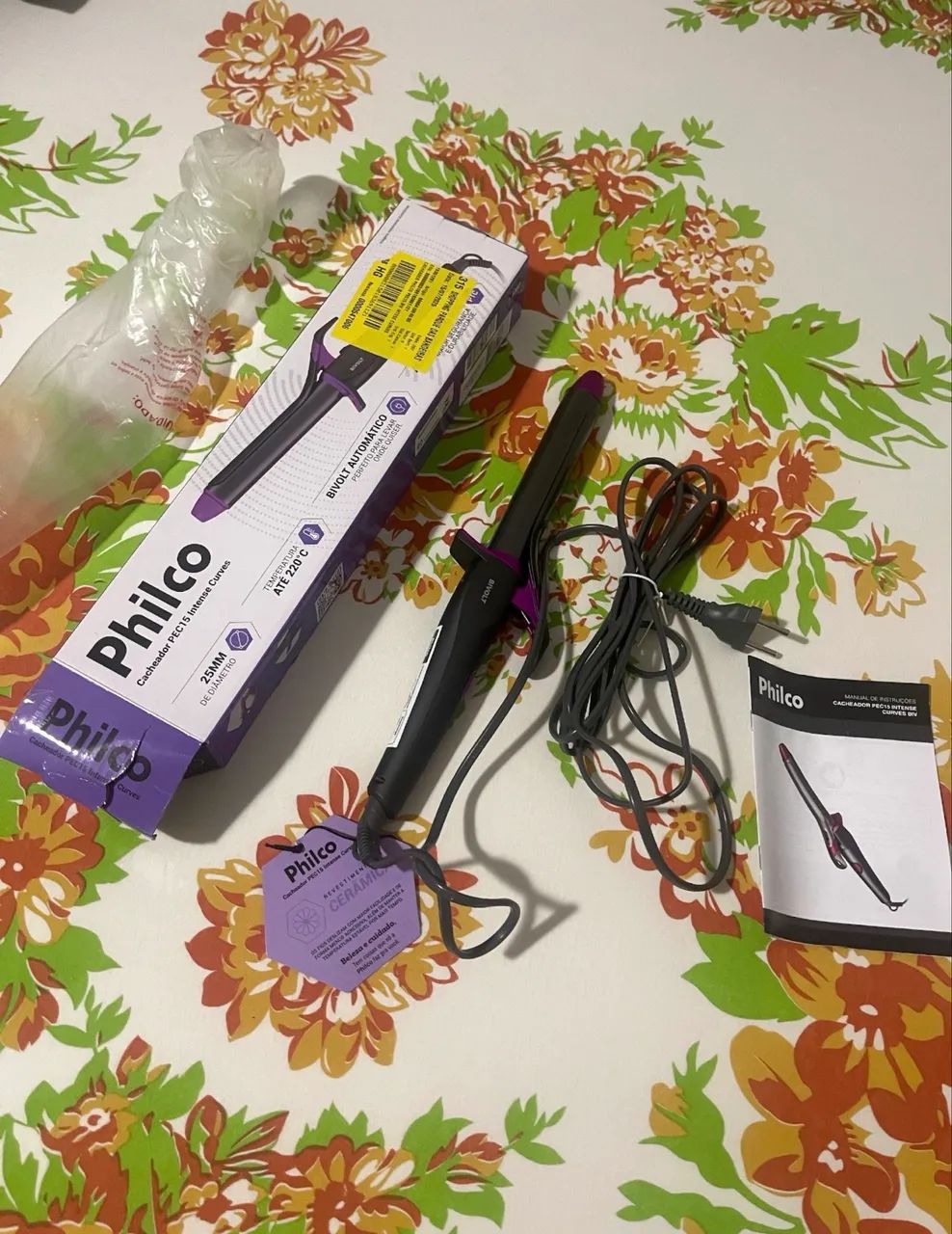PRODUTO NOVO LACRADO SEM USO MODELADOR DE CACHOS BIVOLT 25M PHILCO CAMPINAS  - Foto 4