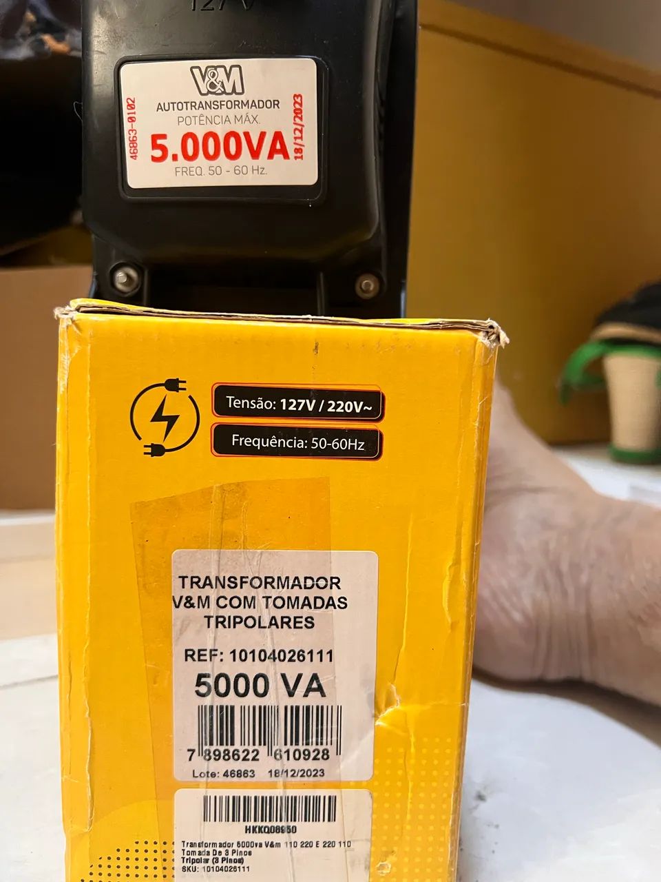 Vendo transformador VM 5000  - Foto 3