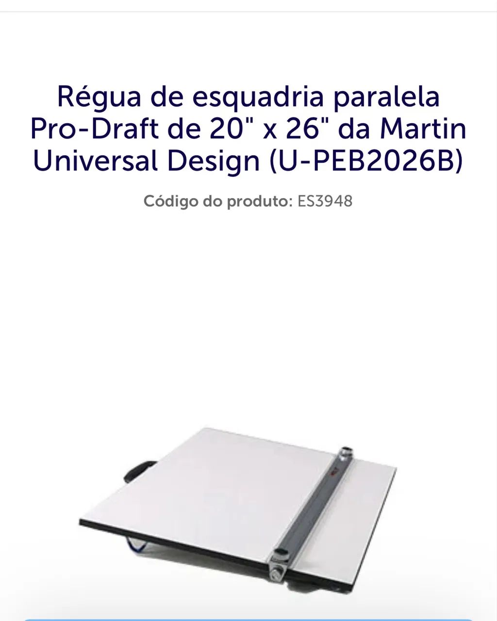 Prancheta para desenhos técnicos , a melhor marca , sem uso , comprei e não usei  - Foto 3