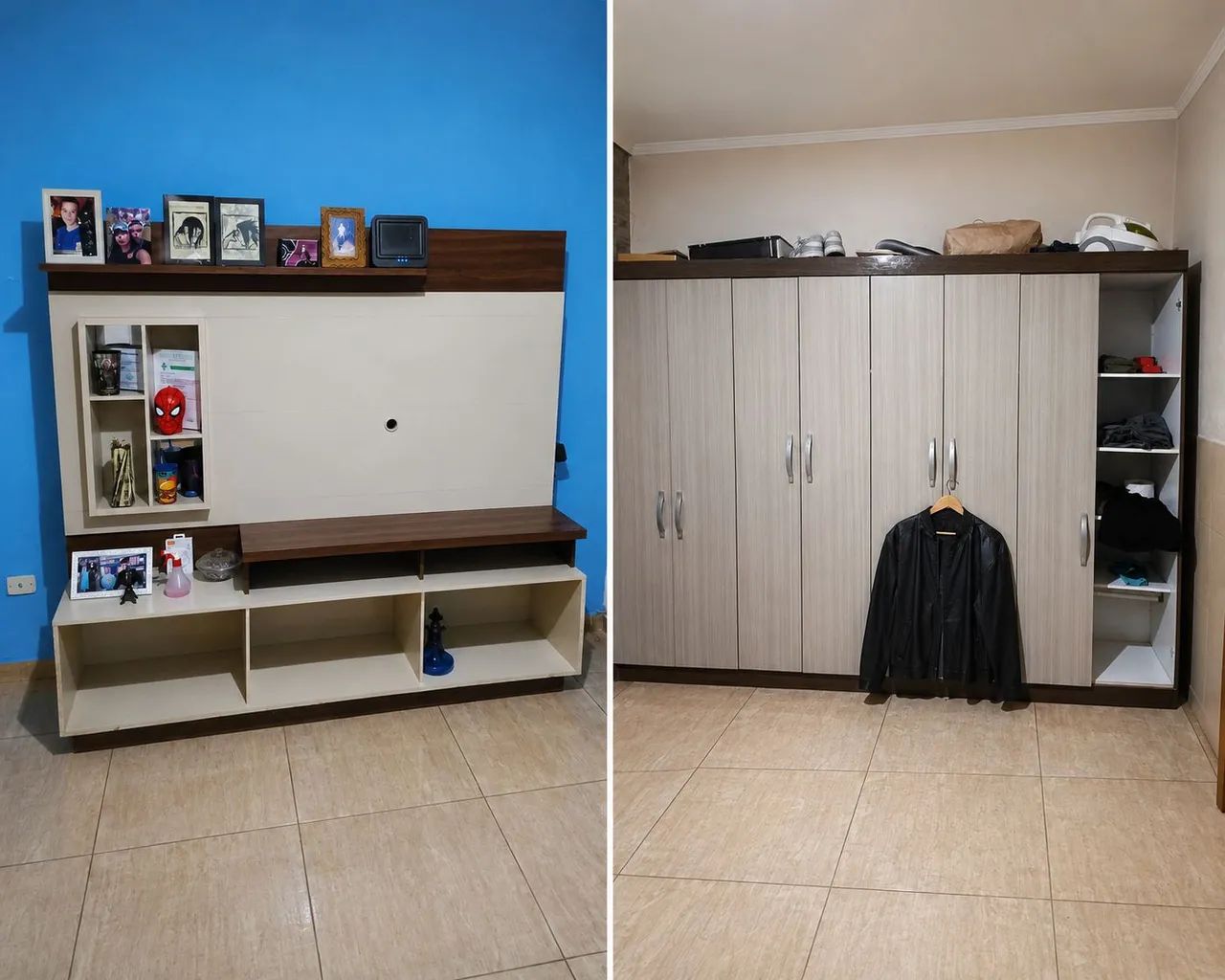 Estante + guarda roupa 