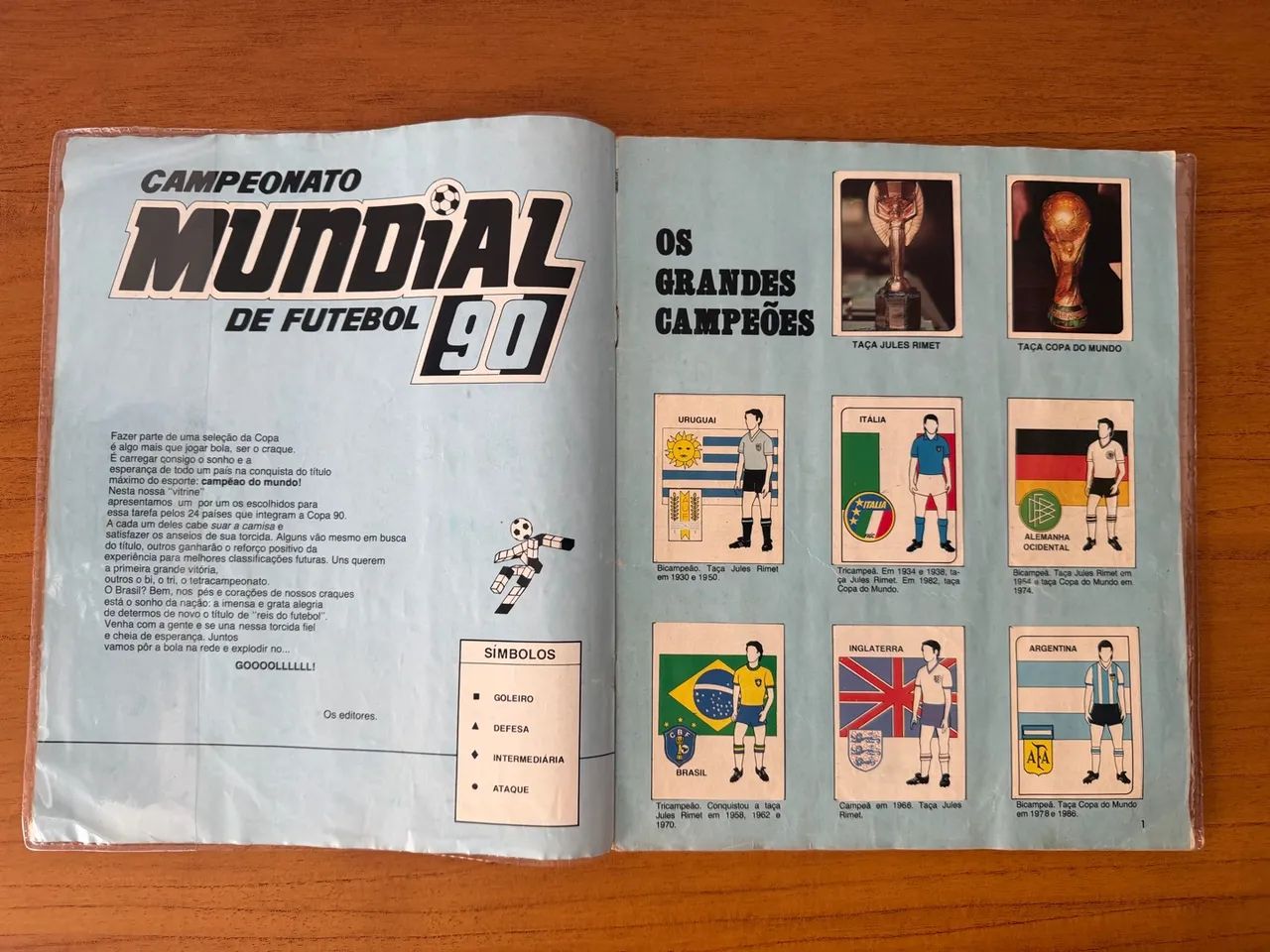 Álbum Copa 1990 COMPLETO - Perfeito  - Foto 4