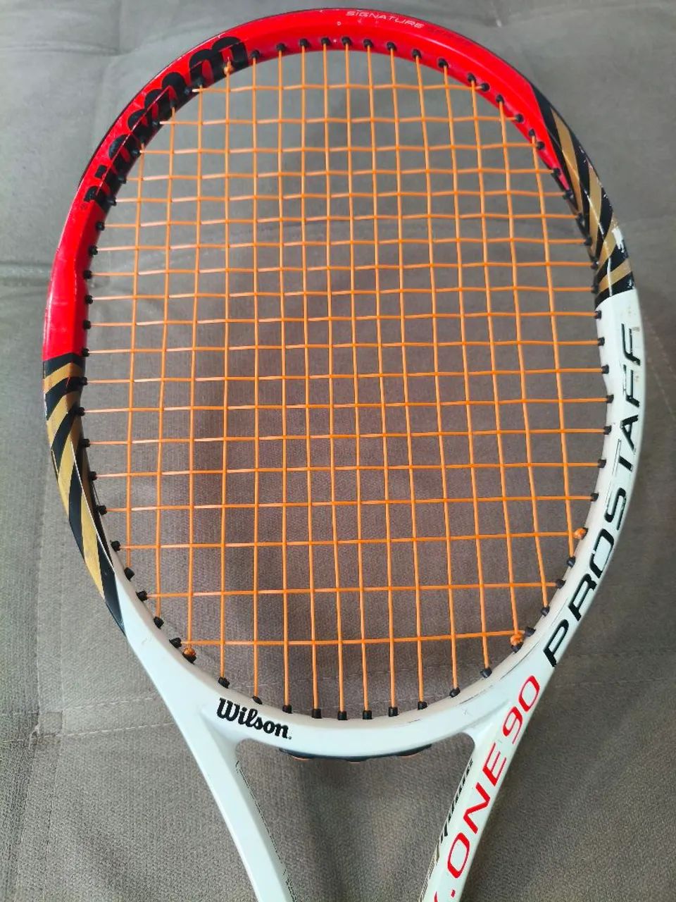 Raquete de tênis - Wilson Pro Staff Six. One 90 BLX - Esportes de