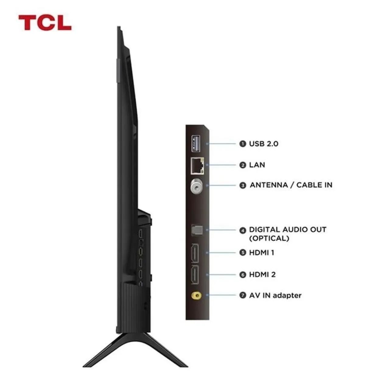 Smart Tv TCL 32 GoogleTv Qled - Foto 2
