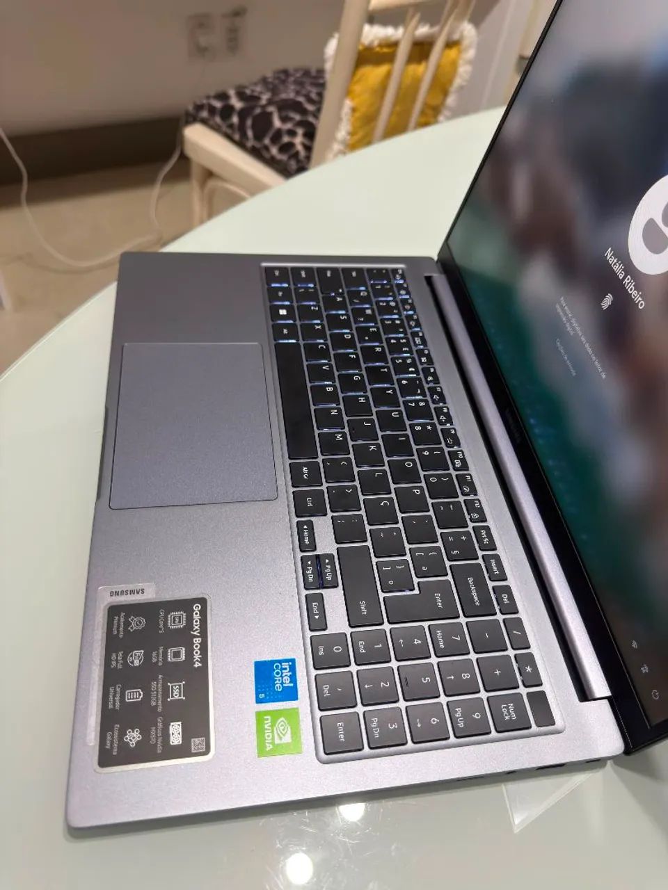 Notebook top