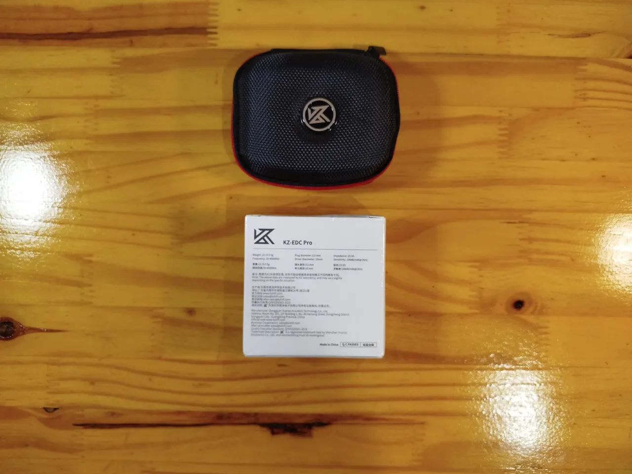Fone Profissional KZ EDC Pro - grátis bag - Lacrado! - Foto 6