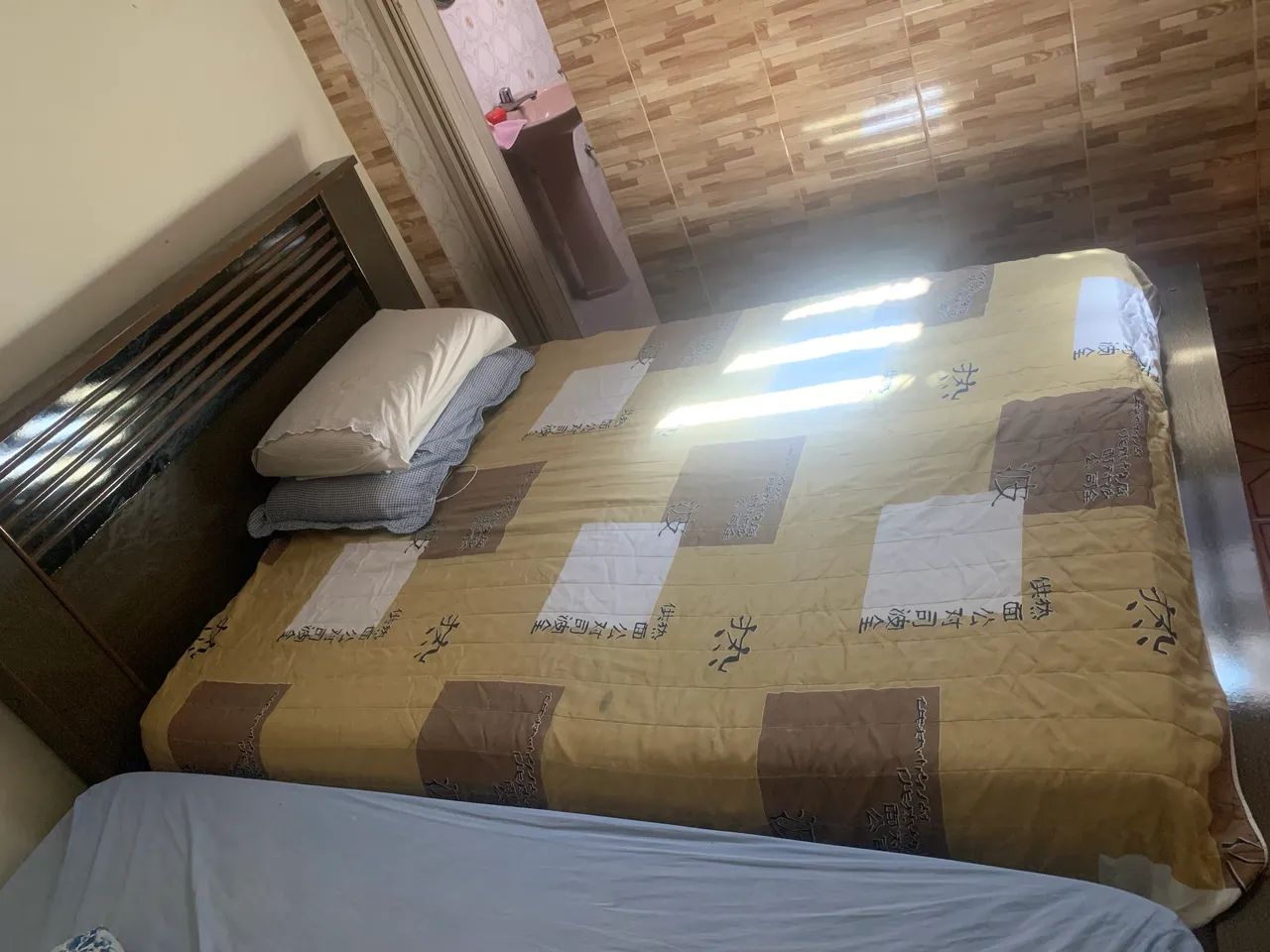 Cama de Casal em Madeira + Colchão | Muito Conservada - Foto 3