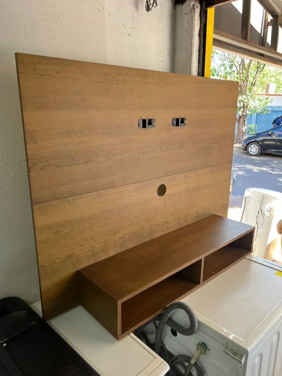 Painel de TV para tv até 42 polegadas semi novo ((ENTREGO GRATIS)) - Foto 2