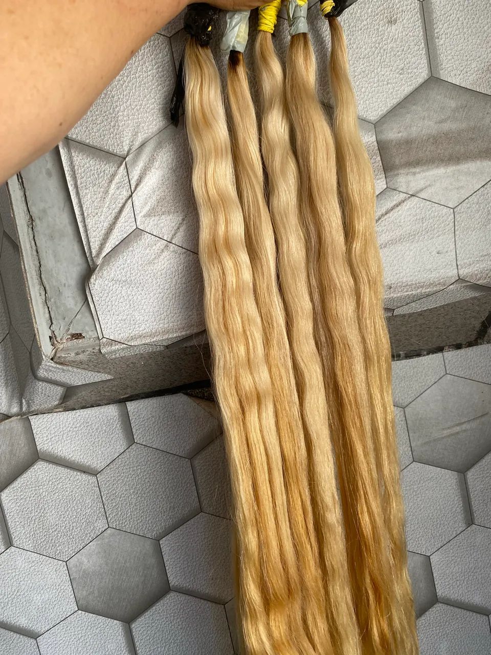 Cabelo para mega já descolorido  - Foto 2