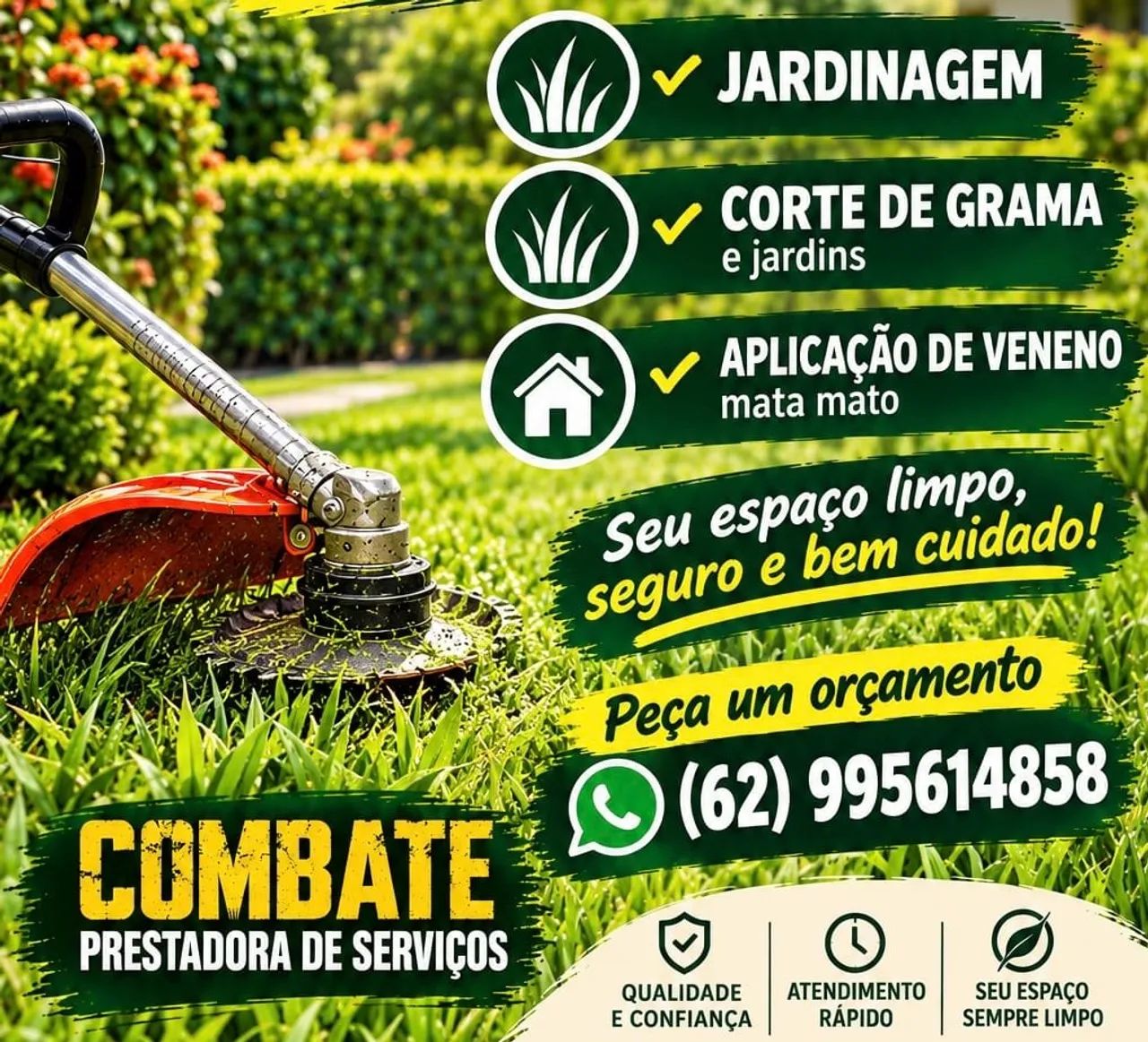 Corte de Grama / Pequenas podas etc..