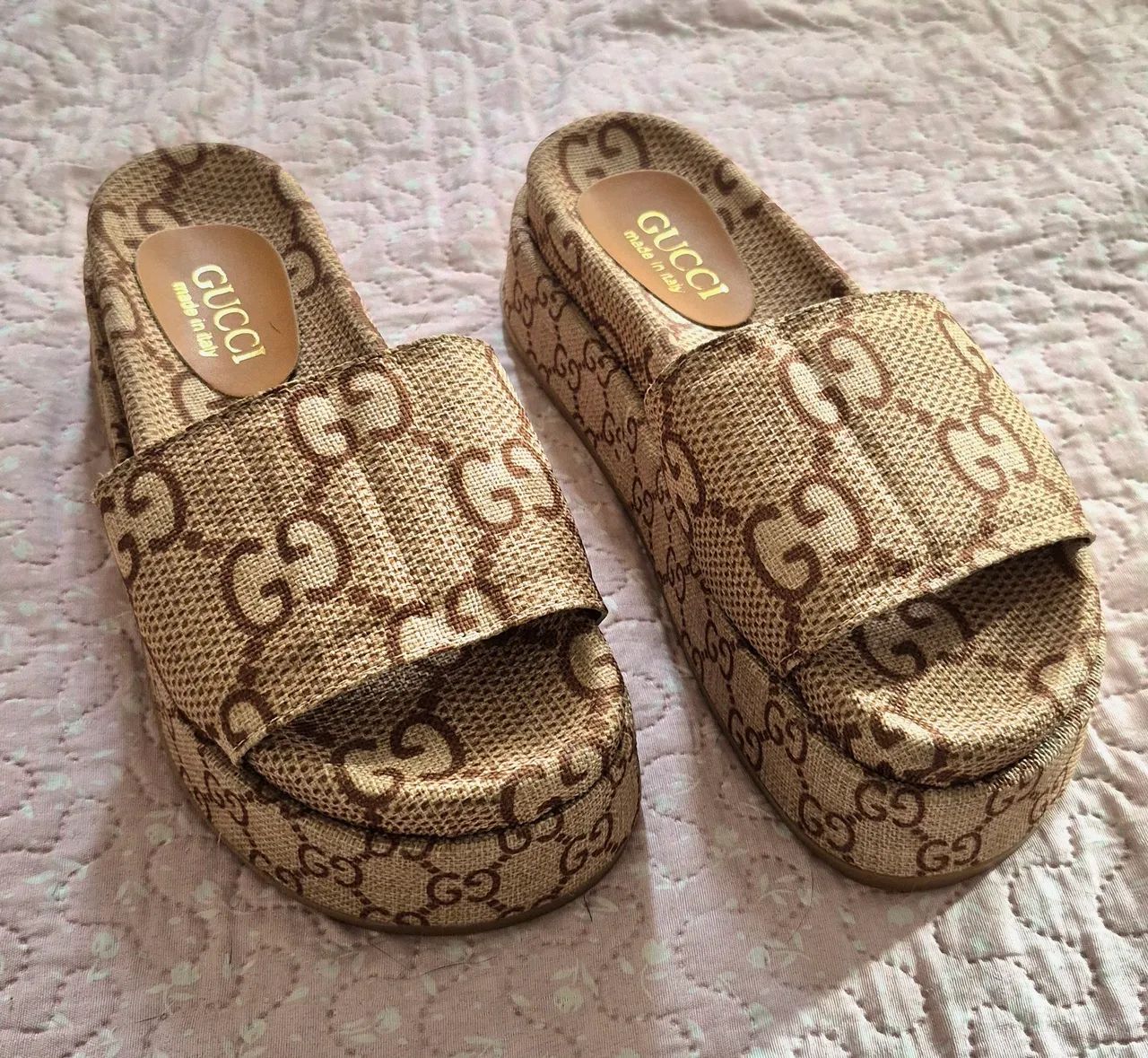 Sandália Gucci Plataforma Original  - Foto 2