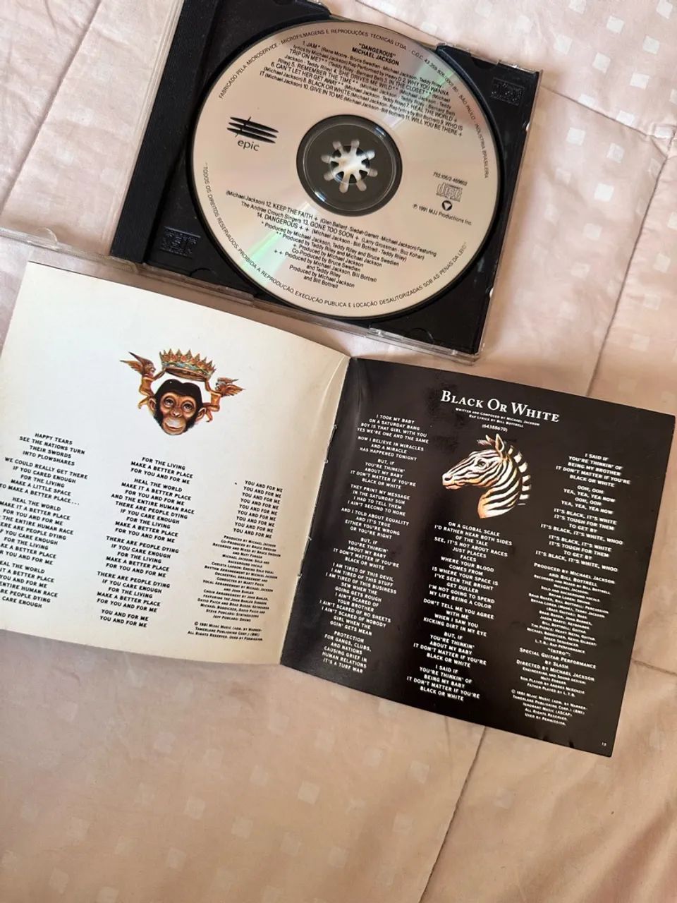 CD Michael Jackson Dangerous - Foto 5
