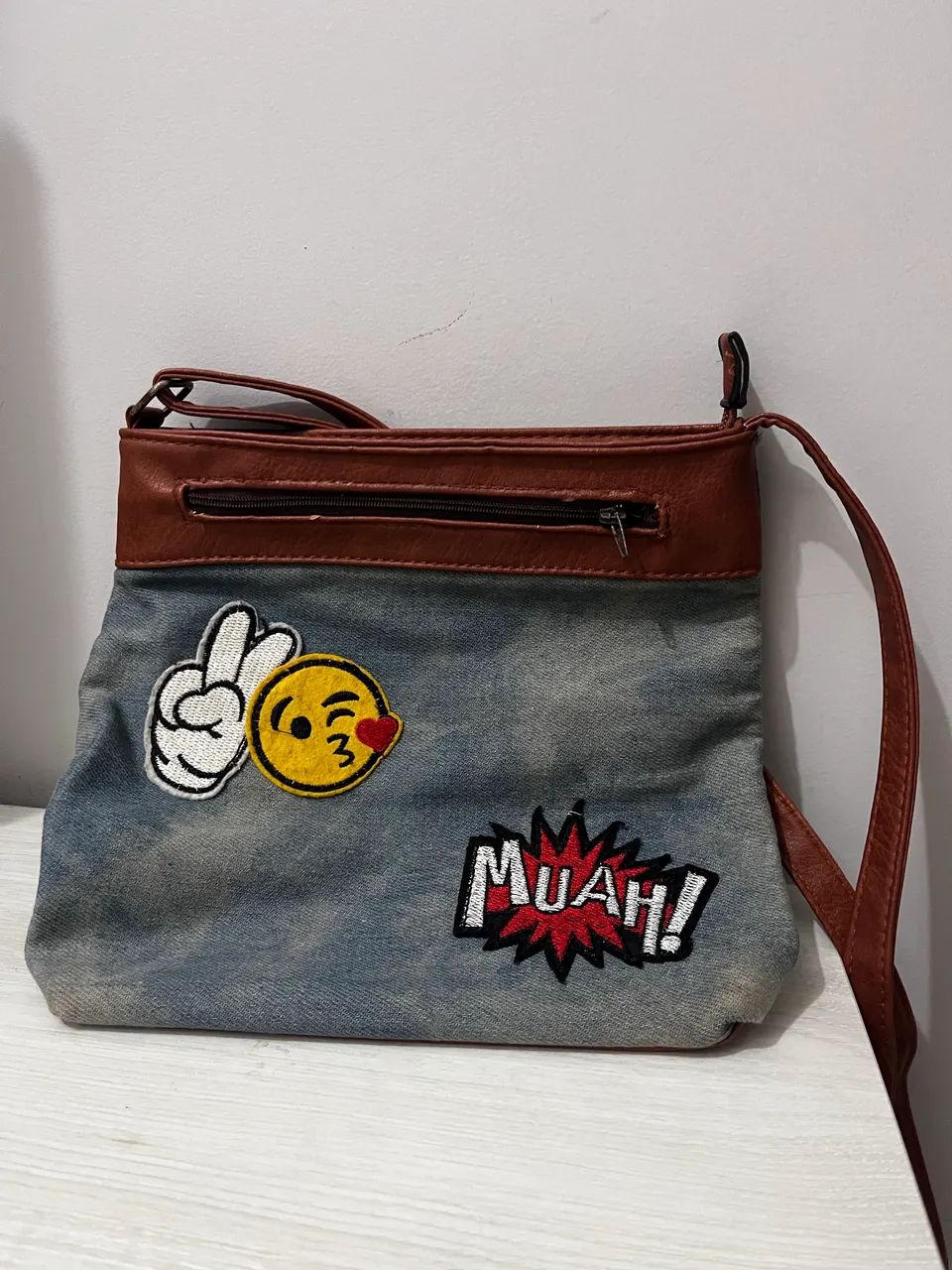 Bolsa Transversal Jeans  - Foto 2