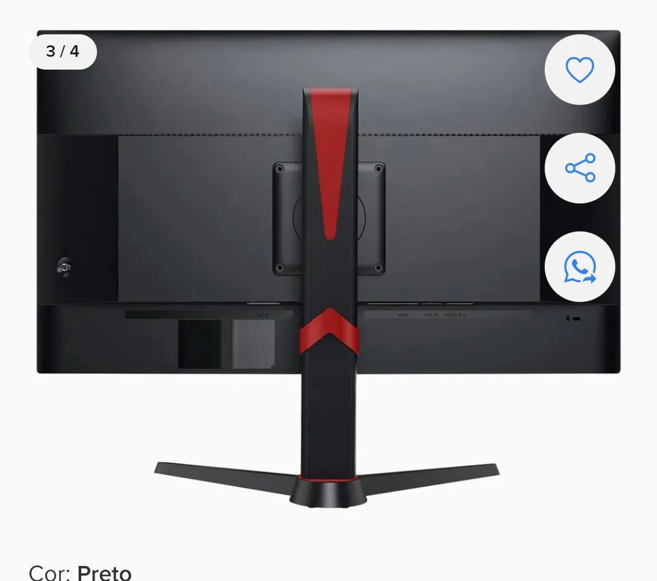 Monitor Philco gamer 27 polegadas 180hz ( novo)  - Foto 2