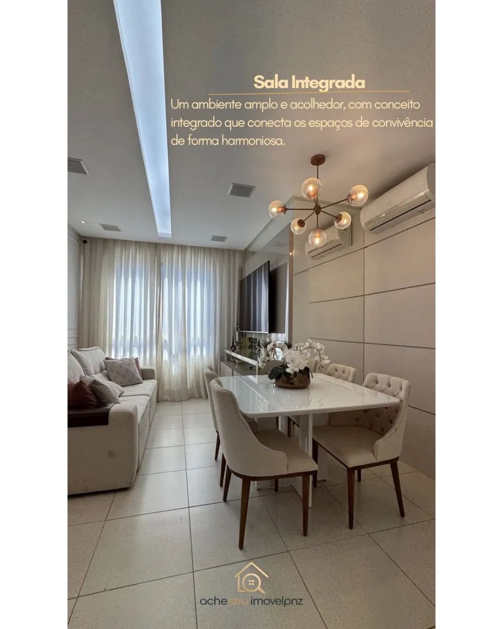 APARTAMENTO TODO MOBILIADO E PLANEJADO 